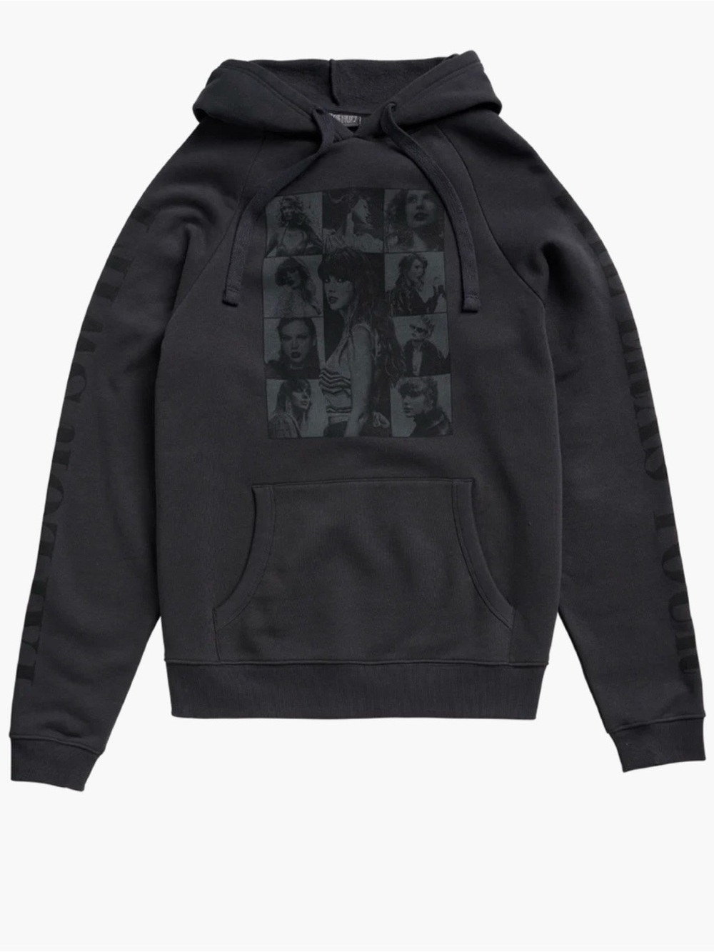 Taylor Swift Black Graphic Hoodie - The Eras Tour